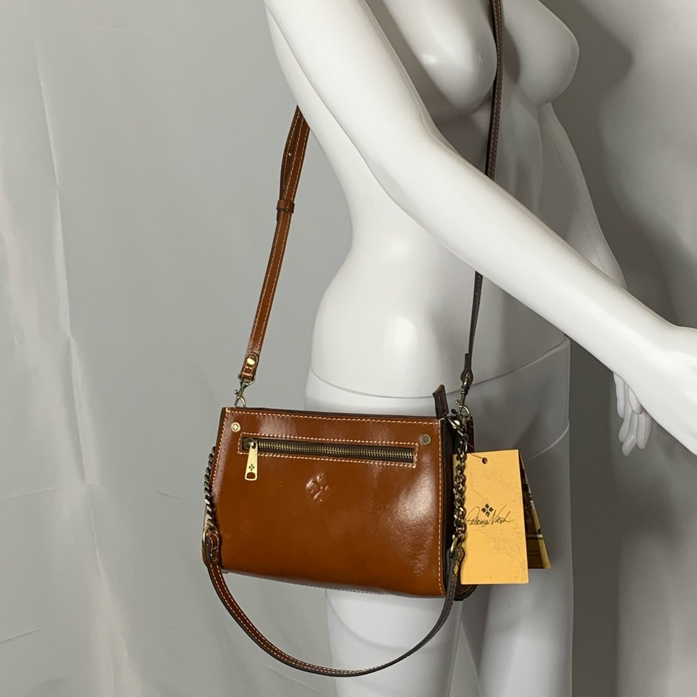 Patricia Nash Turati Leather Crossbody Bag